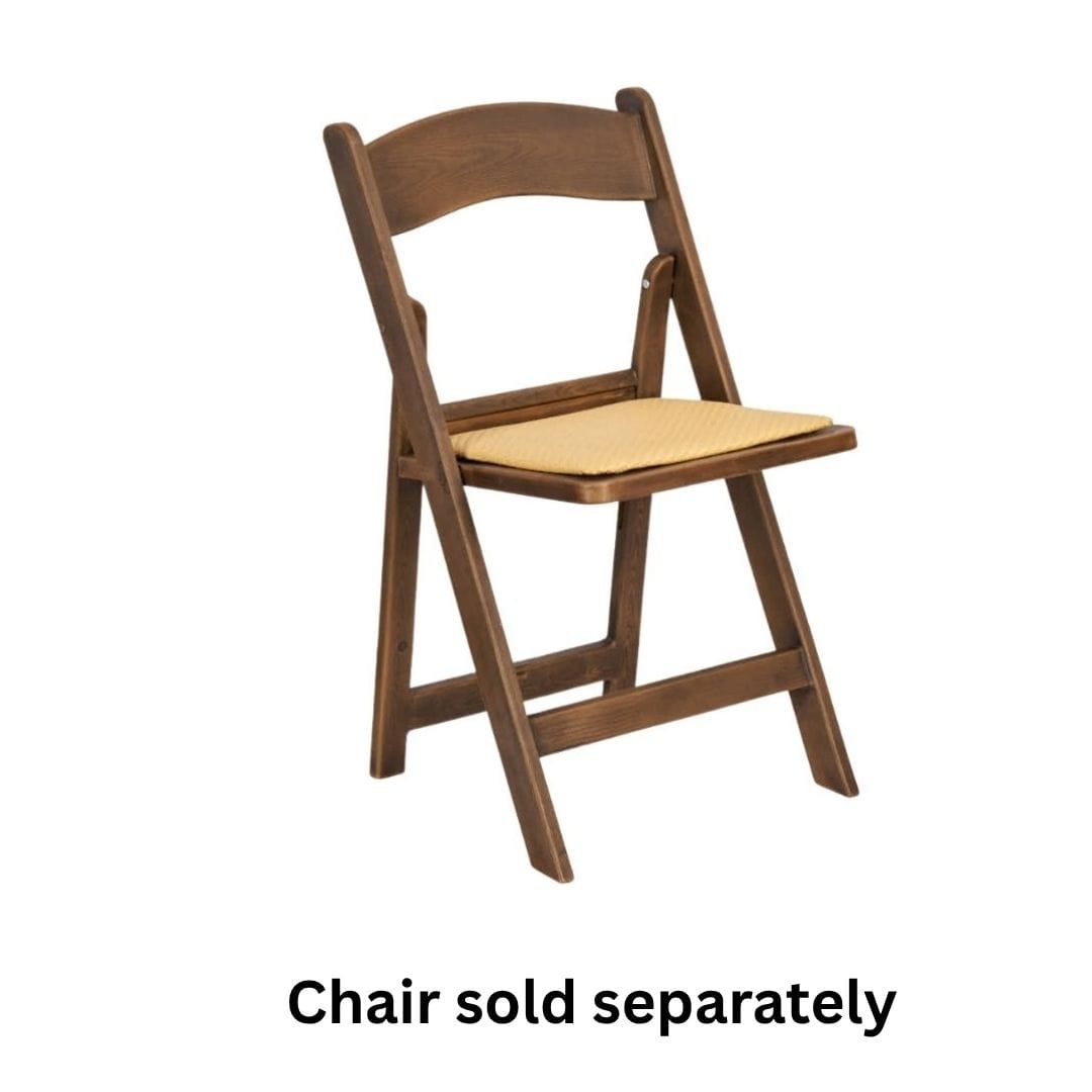 Chivari Natural Resin Folding Chair Rattan Cushion Replacement CUSHFOLDRESIN-RTNN-AX