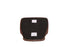Chivari Brown 1.75" Thick Vinyl Panel Chiavari Chair Cushion CUSHPANVINBRN-CONT-AX-T