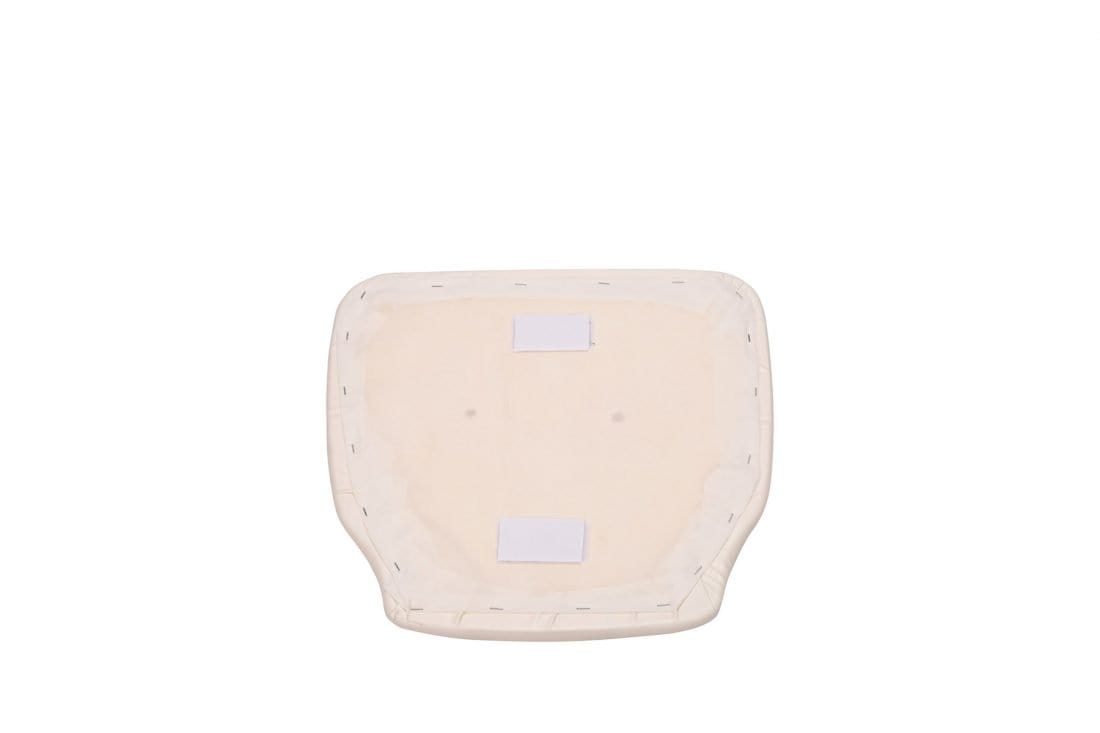 Chivari White 1.75" Thick Vinyl Panel Chiavari Chair Cushion CUSHPANVINWHI-PVC-CONT-AX-T