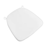White 2.0" Thick Chiavari Chair Cushion