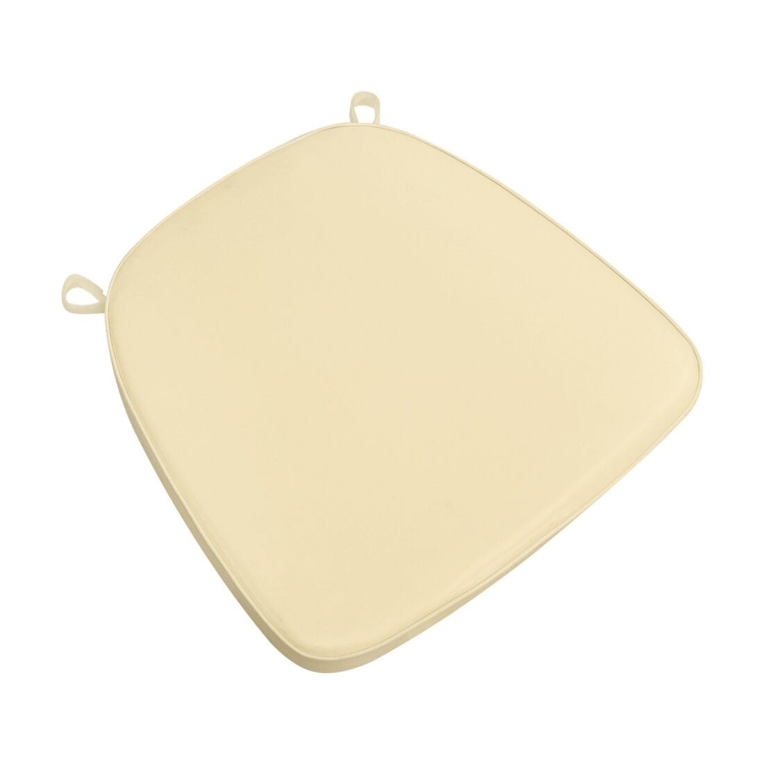 Chivari Ivory 2.0" Thick Chiavari Chair Cushion CUSHSTRAPIVY-T