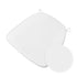 Chivari White 2.0" Thick Vinyl Chiavari Chair Cushion CUSHSTRAPVINWHI-PVC-AX-T