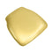 Chivari Gold 1.75" Thick Vinyl Panel Chiavari Chair Cushion CUSHPANVINGOLD-CONT-AX-T