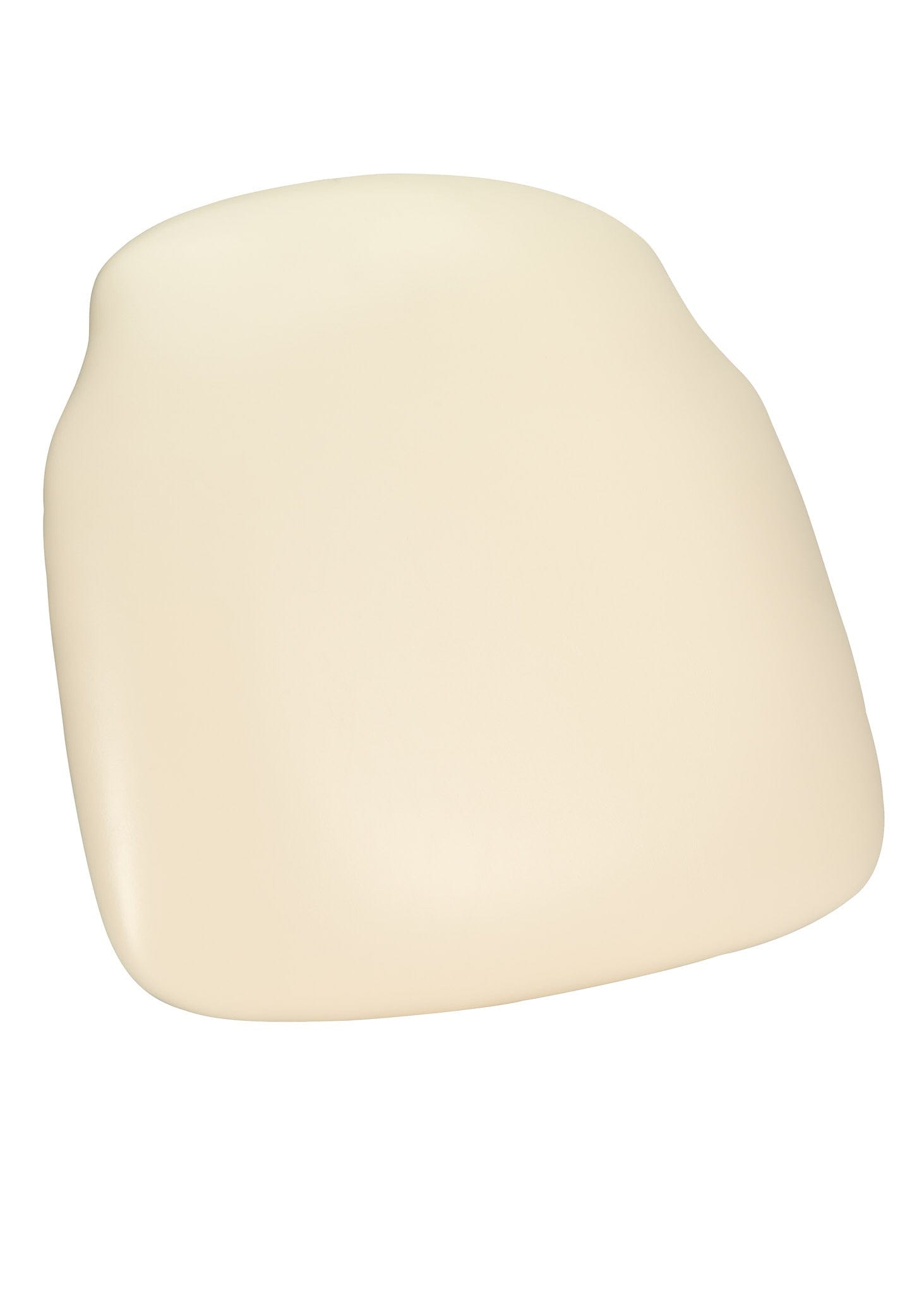Chivari Ivory Vinyl 1.75" Thick Cross Back Cushion CUSHX-PANVINIVY-PVC-AX-T