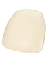 Chivari Ivory Vinyl 1.75" Thick Cross Back Cushion CUSHX-PANVINIVY-PVC-AX-T