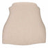 Chivari Beige 2.0" Thick Fabric Panel Back Replacement Cushion for Louis Pop and Royal Chairs CUSHPANFABLP-BGE-ZG