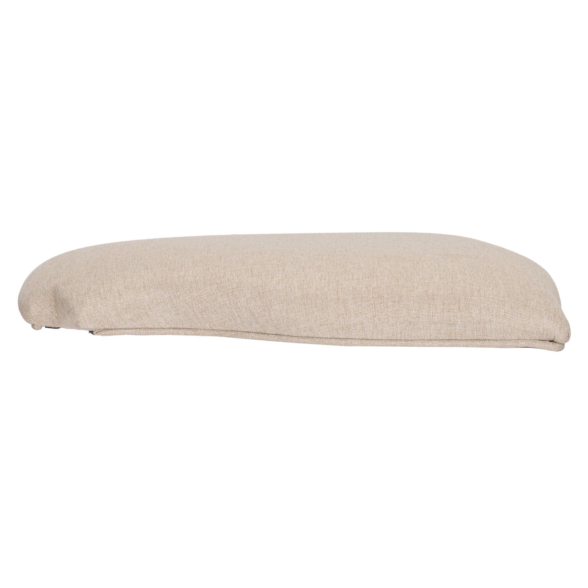 Chivari Beige 2.0" Thick Fabric Panel Back Replacement Cushion for Louis Pop and Royal Chairs CUSHPANFABLP-BGE-ZG