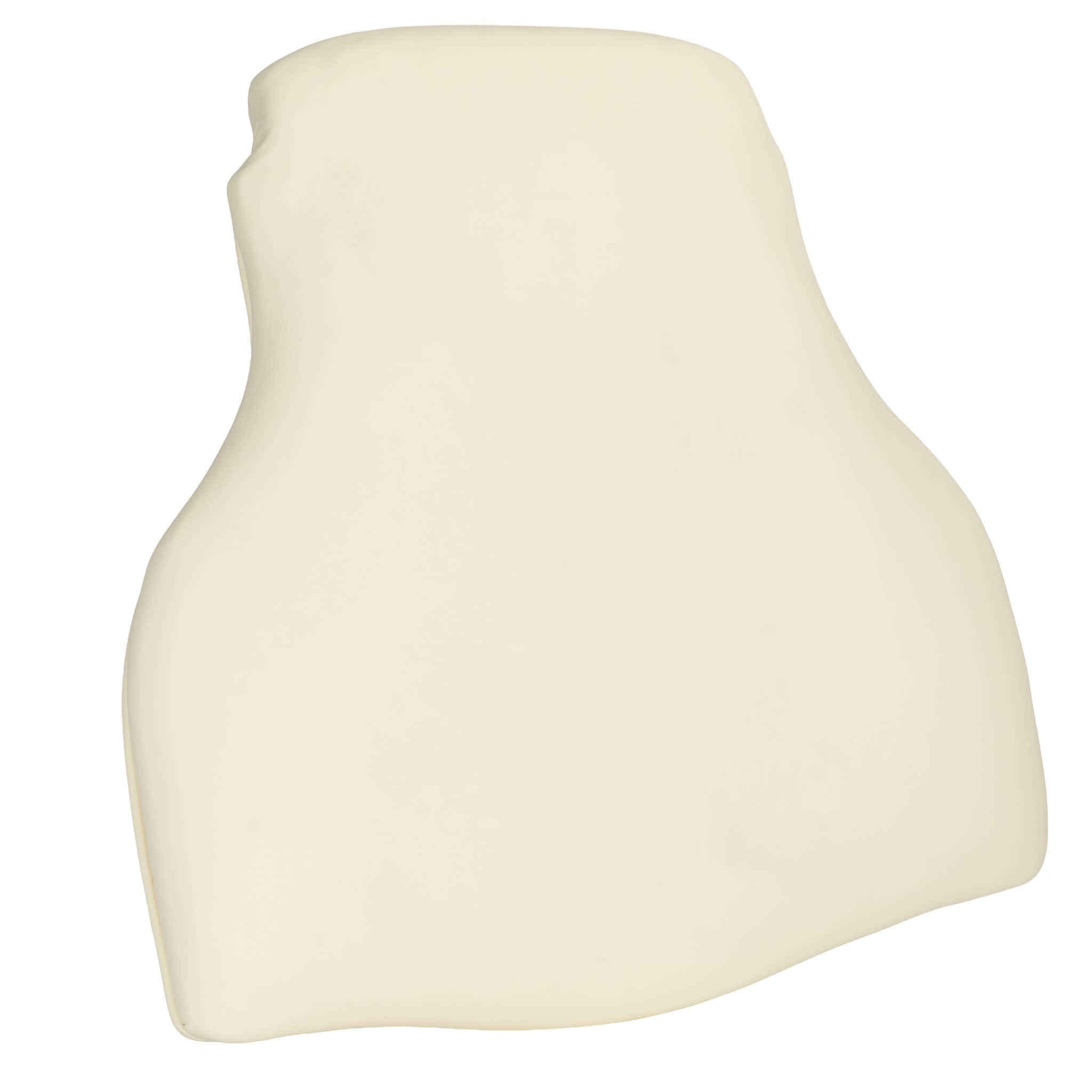 Chivari Ivory 2.0" Thick Vinyl Panel Back Replacement Cushion for Louis Pop and Royal Chairs CUSHPANVINLP-IVY-ZG