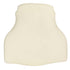 Chivari Ivory 2.0" Thick Vinyl Panel Back Replacement Cushion for Louis Pop and Royal Chairs CUSHPANVINLP-IVY-ZG