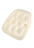 Chivari Ivory 1.75" Thick Vinyl Tufted Panel Chiavari Chair Cushion CUSHPANVINTUFTIVY-AX-T