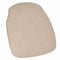 Chivari Beige Tweed Fabric Cross Back Seat Cushion 1.75" Thick with SlipNot™ Technology CUSHX-PANFABBURTAN-SPNT-AX