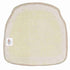 Chivari Beige Tweed Fabric Cross Back Seat Cushion 1.75" Thick with SlipNot™ Technology CUSHX-PANFABBURTAN-SPNT-AX