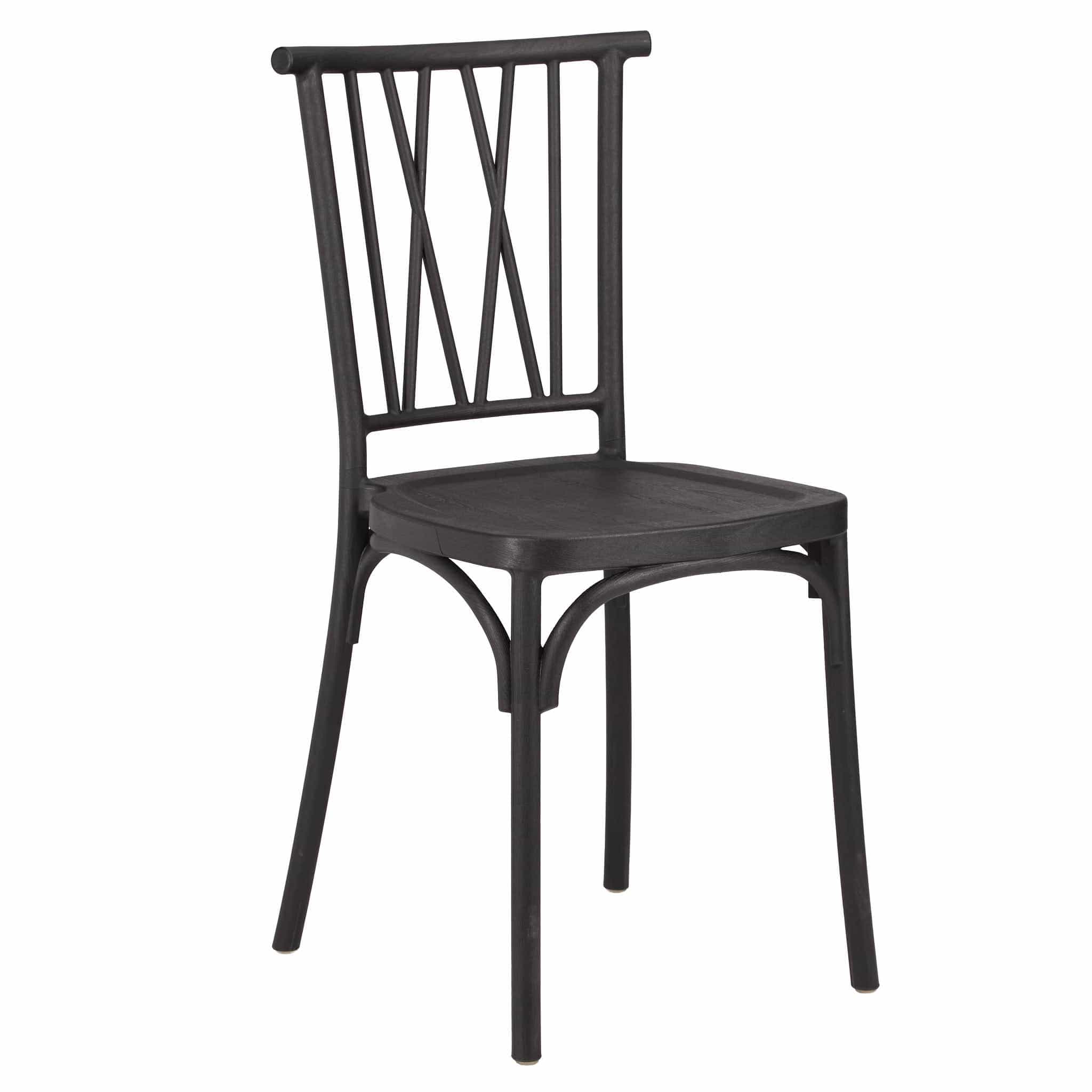 Chivari Black Willow Mono Frame BasicResin™ Chair CWPB-ZG