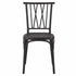 Chivari Black Willow Mono Frame BasicResin™ Chair CWPB-ZG