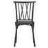 Chivari Black Willow Mono Frame BasicResin™ Chair CWPB-ZG