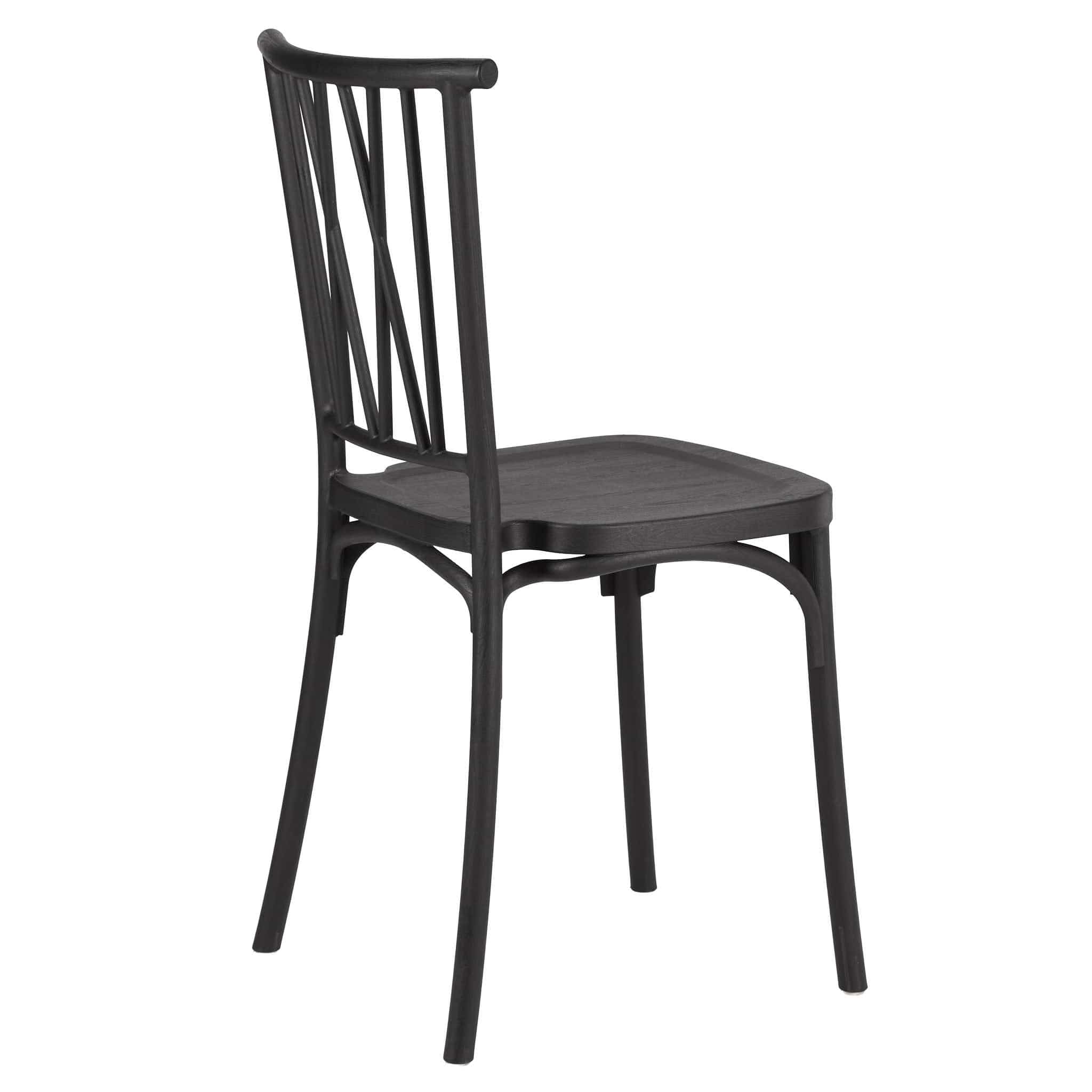 Chivari Black Willow Mono Frame BasicResin™ Chair CWPB-ZG