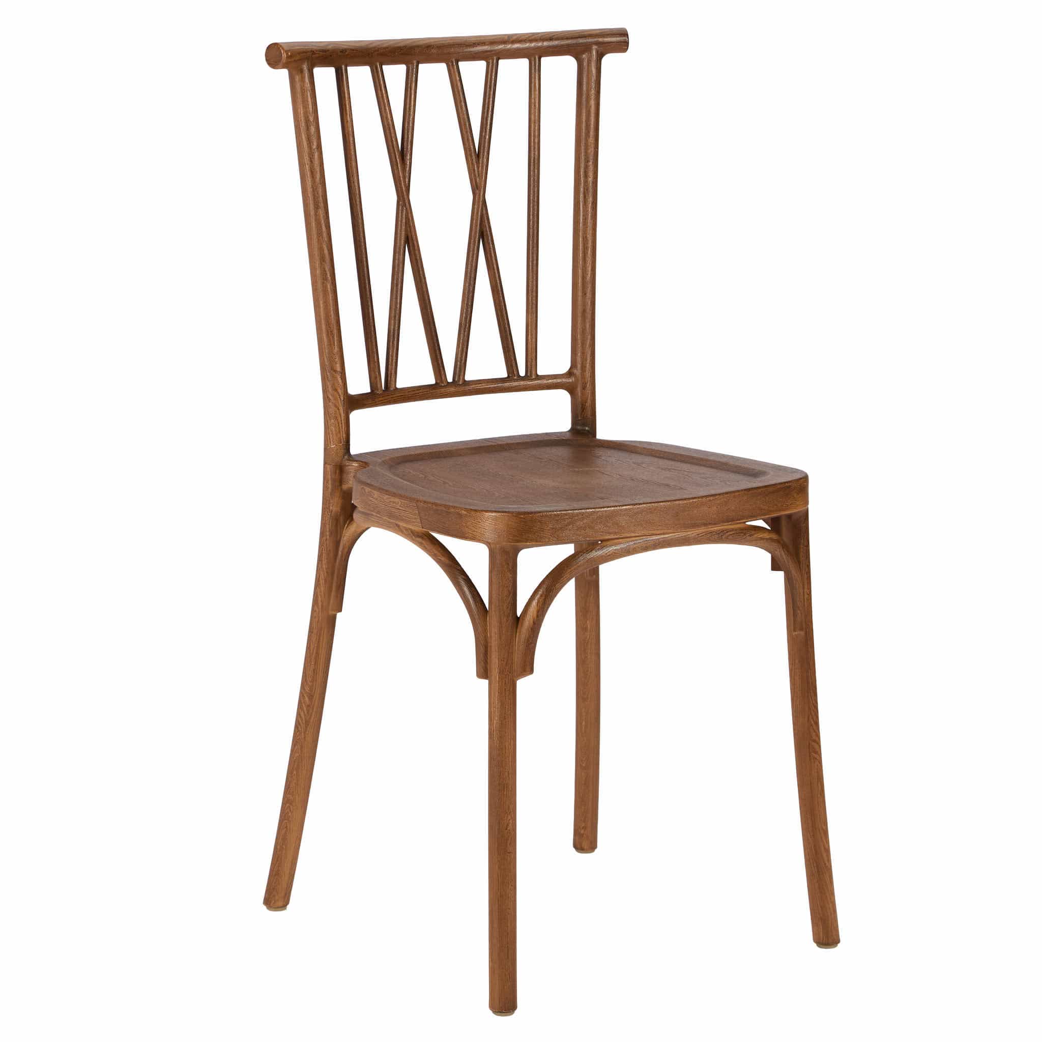 Chivari Chestnut Willow Mono Frame BasicResin™ Chair CWPC-ZG