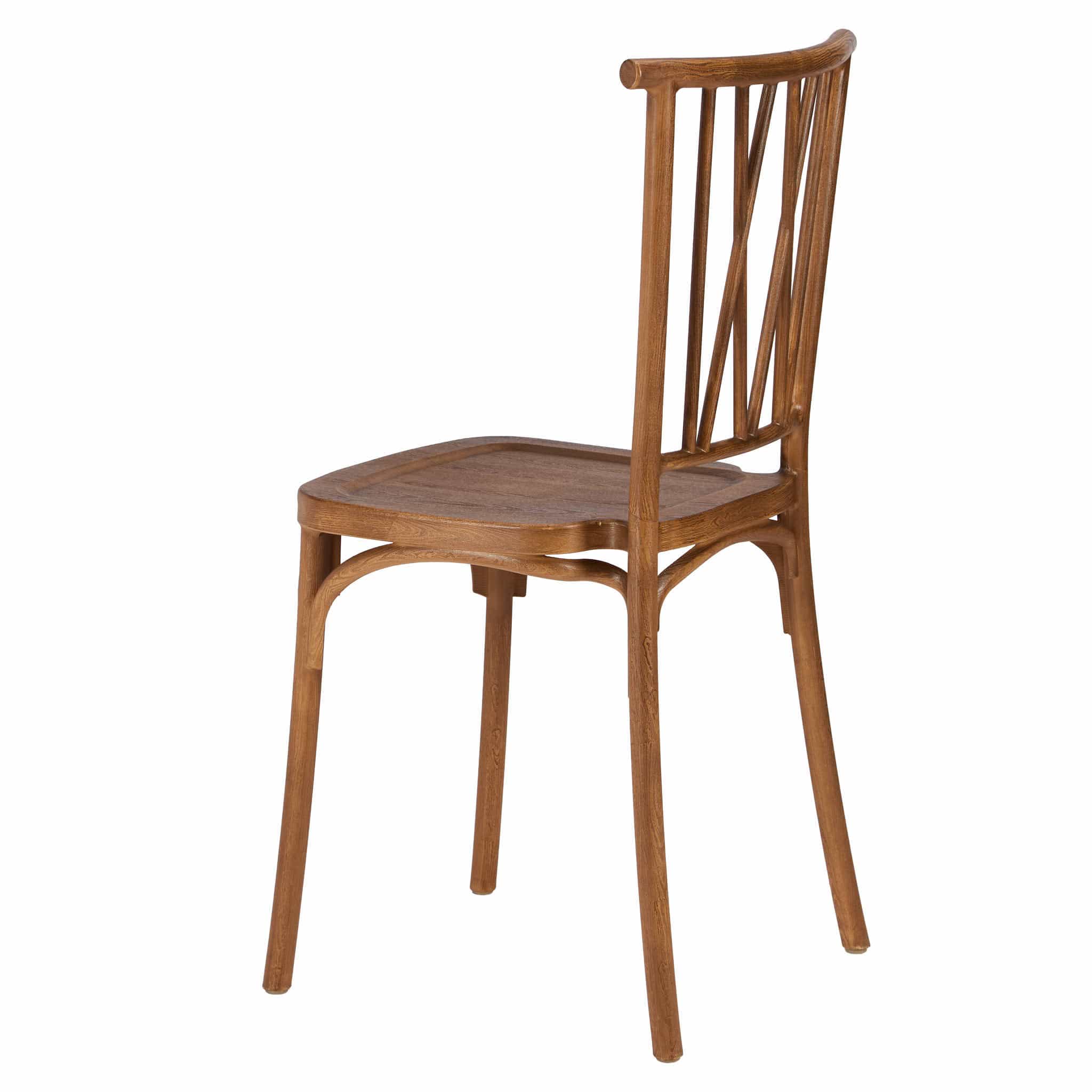 Chivari Chestnut Willow Mono Frame BasicResin™ Chair CWPC-ZG