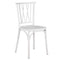 Chivari White Willow Mono Frame BasicResin™ Chair CWPW-ZG