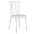 Chivari White Willow Mono Frame BasicResin™ Chair CWPW-ZG