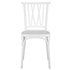 Chivari White Willow Mono Frame BasicResin™ Chair CWPW-ZG