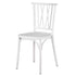 Chivari White Willow Mono Frame BasicResin™ Chair CWPW-ZG