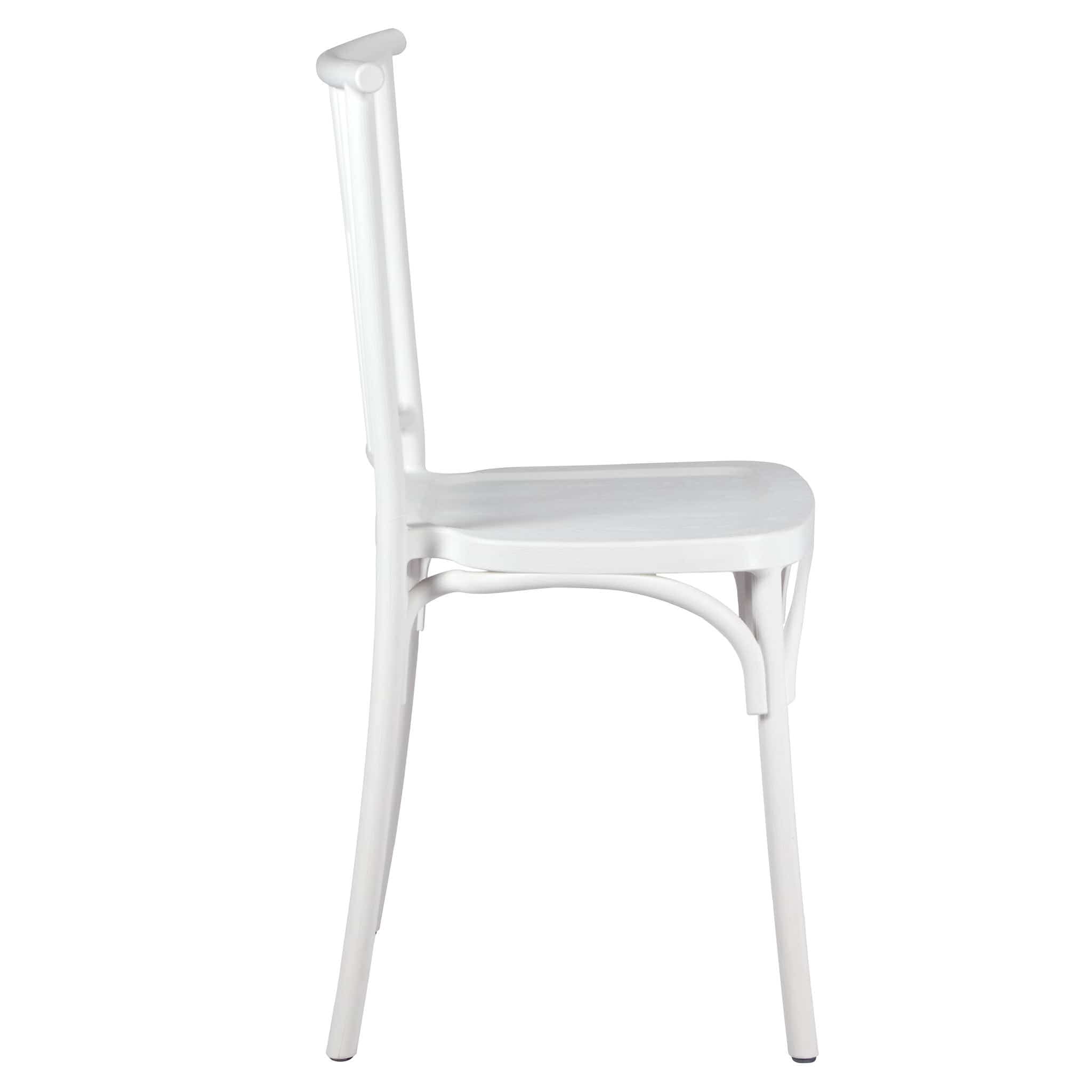 Chivari White Willow Mono Frame BasicResin™ Chair CWPW-ZG