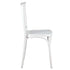 Chivari White Willow Mono Frame BasicResin™ Chair CWPW-ZG