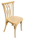Chivari Natural Steel Skeleton™ Willow Chair CWRN-ST-AX