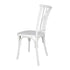Chivari White ToughResin™ Willow Chair CWRW-ZG-T