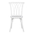 Chivari White ToughResin™ Willow Chair CWRW-ZG-T