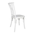 Chivari White ToughResin™ Willow Chair CWRW-ZG-T