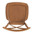 Chivari Chestnut Cross Back Mono Frame BasicResin™ Chair CXPC-ZG