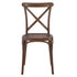 Chivari Fruitwood Cross Back Mono Frame BasicResin™ Chair CXPF-ZG