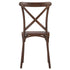 Chivari Fruitwood Cross Back Mono Frame BasicResin™ Chair CXPF-ZG