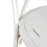 Chivari White Distressed ToughWood Crossback Chair CXWWD-AX-T
