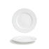Front of the House FOH DAP029WHP12 Monaco 8.5" Superwhite Round Porcelain Plate - Case of 6 FOH-DAP029WHP12