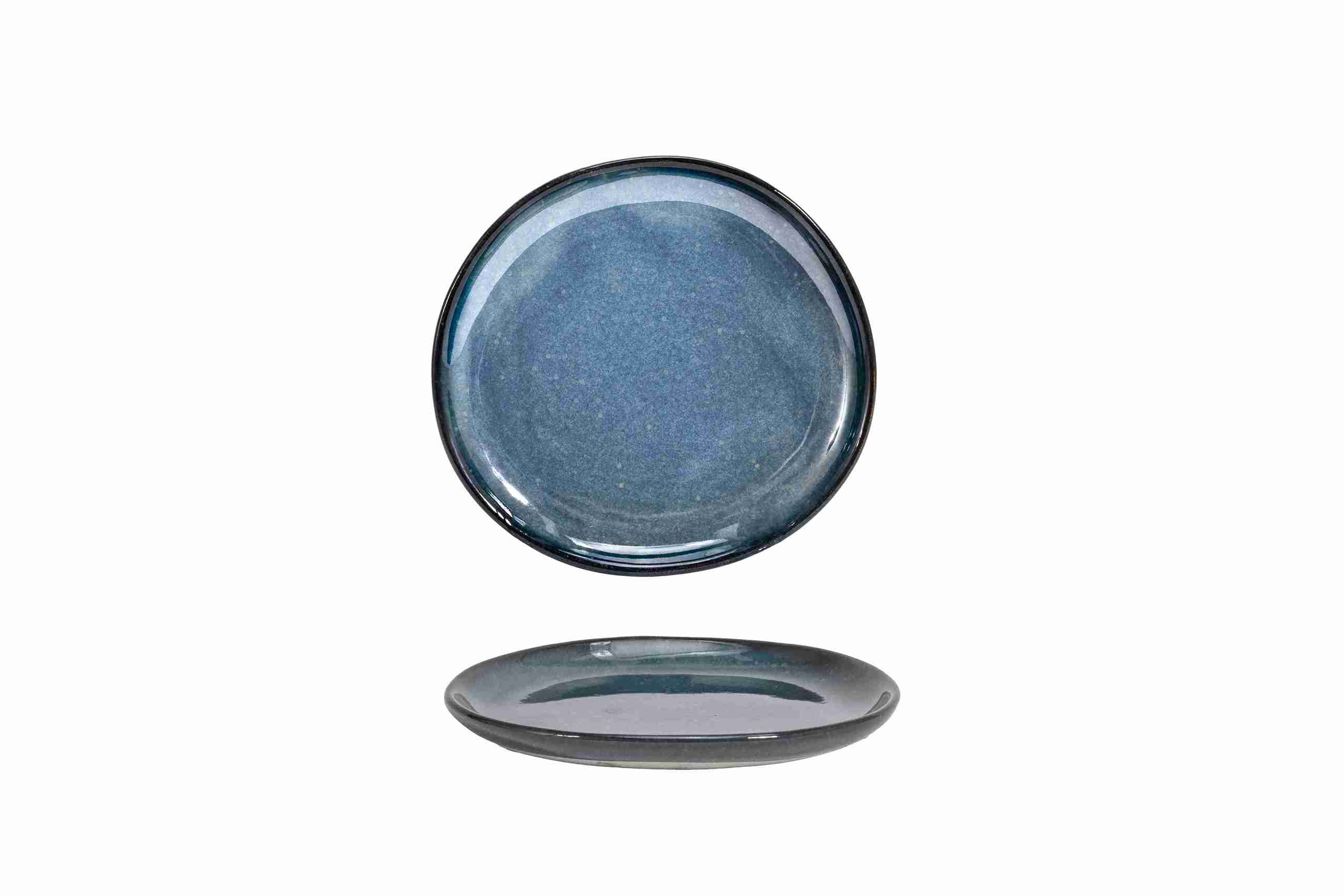 Front of the House Front of the House 6" Round Artefact® Plate - Indigo (Sold in case pack of 12) FOH-DAP082BLP23