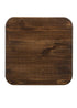 Chivari Dark Wood Tolix Bar Stool Wood Seat STWBD-AX-T