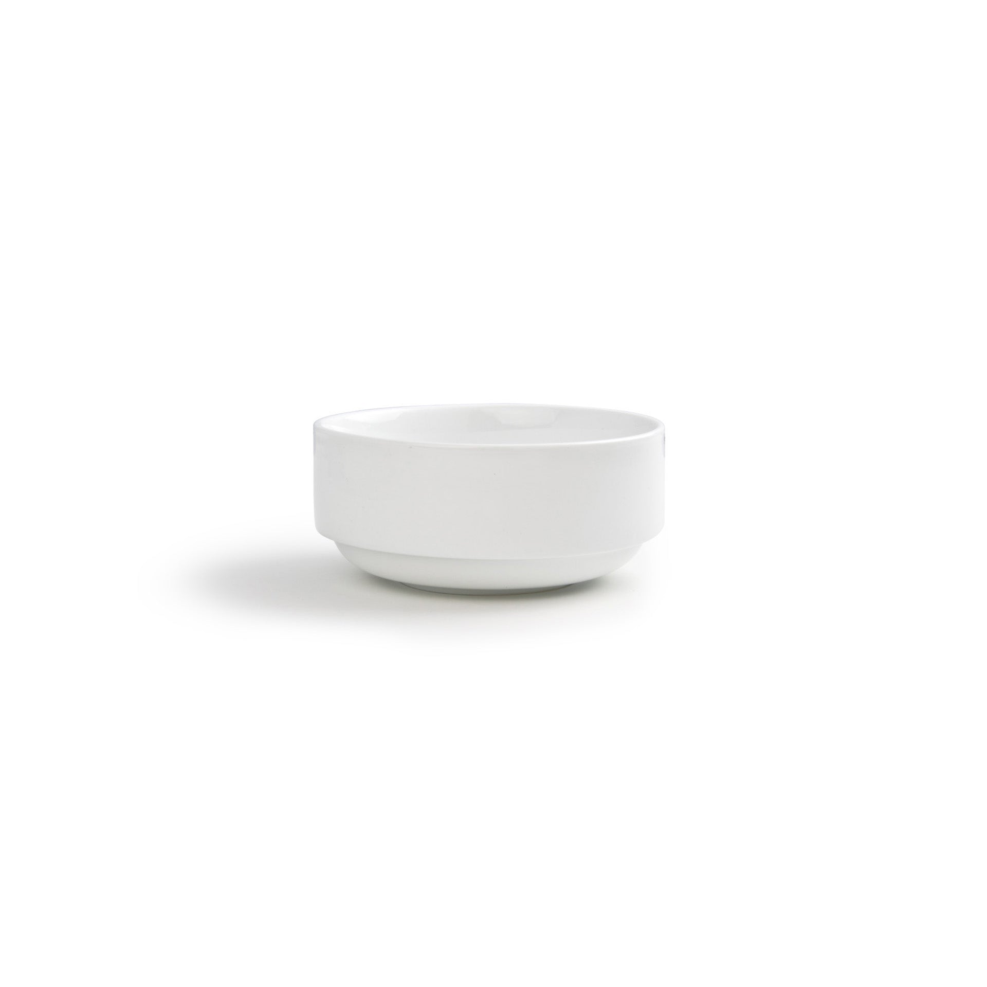 Front of the House Front of the House DBO052WHP23 Monaco 18 oz Superwhite Round Porcelain Bowl - Case of 12 FOH-DBO052WHP23