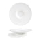 Front of the House Front of the House DBO077WHP23 Monaco 3.5 oz Superwhite Round Porcelain Bowl - Case of 12 FOH-DBO077WHP23