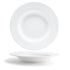 Front of the House FOH DBO155WHP22 Monaco 20 oz Superwhite Round Porcelain Bowl - Case of 6 FOH-DBO155WHP22