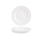 Front of the House Front of the House DCS035WHP23 Monaco 8" Superwhite Round Porcelain Saucer - Case of 12 FOH-DCS035WHP23