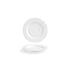 Front of the House FOH DCS044WHP23 Monaco 6" Superwhite Round Porcelain Saucer - Case of 12 FOH-DCS044WHP23