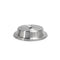 Front of the House FOH CV002BSS23 9.5" Silver Round Brushed Stainless Steel Plate Cover - Case of 12 FOH-DCV002BSS23