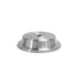 Front of the House FOH CV002BSS23 9.5" Silver Round Brushed Stainless Steel Plate Cover - Case of 12 FOH-DCV002BSS23