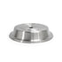Front of the House FOH DCV004BSS23 11" Silver Round Brushed Stainless Steel Plate Cover - Case of 12 FOH-DCV004BSS23