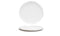 Front of the House Front of the House 11" Round Artefact® Plate - White (Sold in case pack of 4) FOH-DDP068WHP21