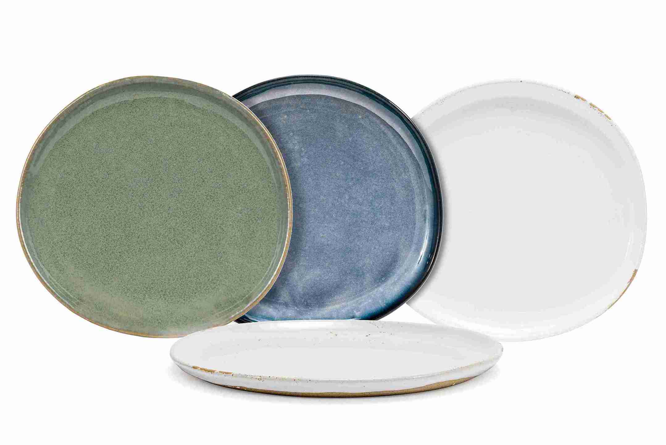 Front of the House Front of the House 9" Round Artefact® Plate - Moss (Sold in case pack of 6) FOH-DDP069GRP22