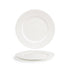 Front of the House Front of the House DDP086BEP22 9.5" Round Catalyst® Rim Plate - Facet™ - Case of 6 FOH-DDP086BEP22